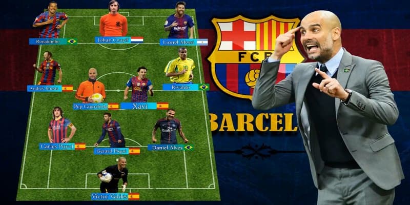 Đội hình Barcelona mạnh nhất mọi thời đại